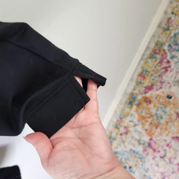 Gap Sweats Black Tapered Leg Split Hem Sweat Pants w/Pockets Size XL - Picture 6 of 12